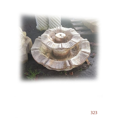 323 - Water Fountain
Marble
Diameter: 80cm