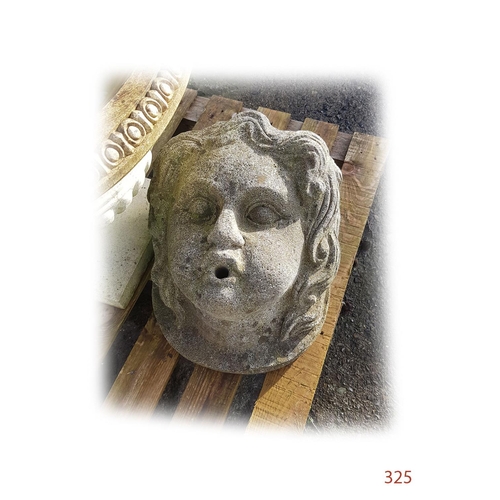 325 - Water head display
Sandstone
Height: 28cm