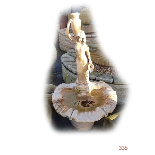 335 - A Marble Water Fountain

Height: 140cm