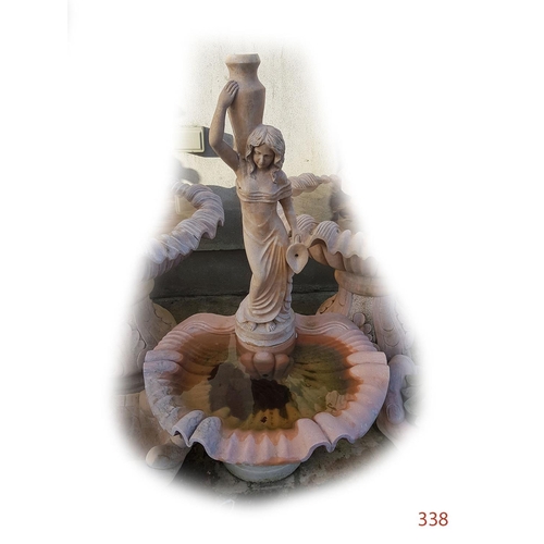 338 - Water Fountain
Marble
Height: 140cm