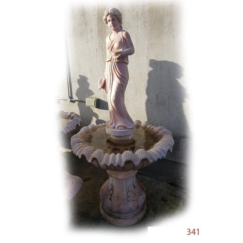 341 - Water fountain
Marble
Height: 190cm