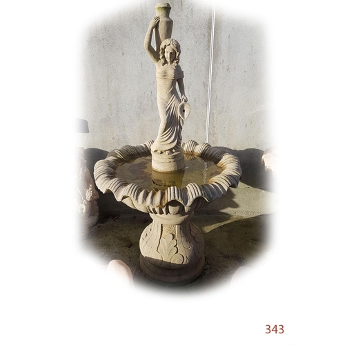 343 - Water Fountain
Sandstone
Height: 172cm