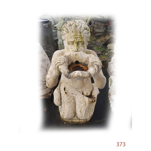 373 - Travertine Fountain
Marble
Height: 98cm