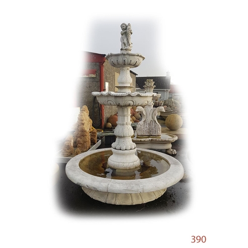 390 - Water Fountain
Marble
Height: 270cm