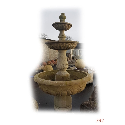 392 - Water Fountain
Sandstone
Height: 288cm