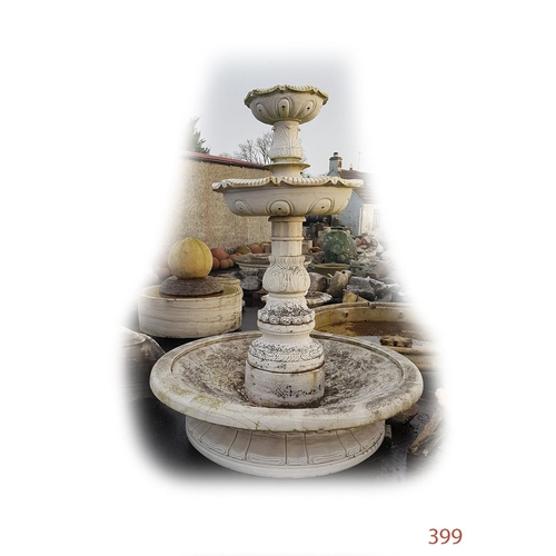 399 - A Very large Water Fountain 
Height: 238cm