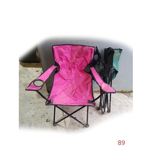 89 - Foldable Camping Chairs
Quantity: 2