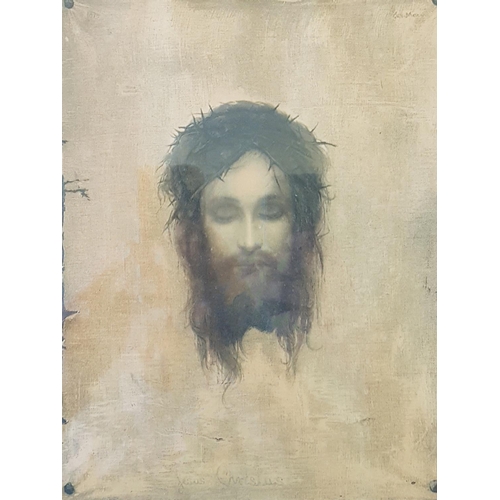 663 - 'Jesus Christus' Print with Oestreicher Art Shop, 900 6th Avenue, New York.