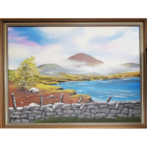 433 - Two 20th Century Oils of Irish scenes.