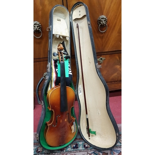 668 - A Joseph Kantuscher Violin. Mittenwald, 1960. Approx 57cms.