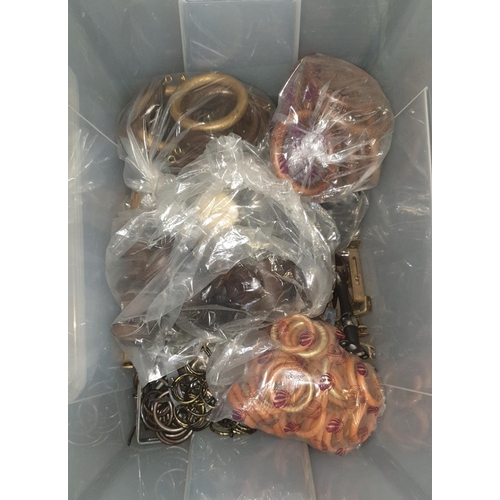 325 - Four crates of Rings, Banding, Braid etc. (4) (1).