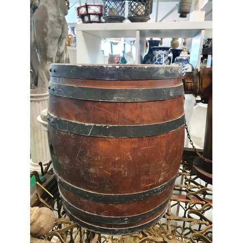 269 - Two metal bound Barrels. (2)(23).