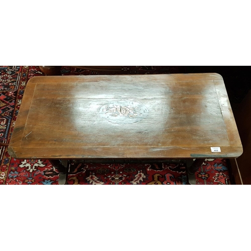 278 - A 19th Century Walnut Side Table.