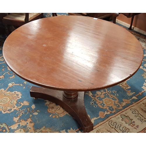 681 - An Early 19th Century Mahogany Breakfast Table of small proportions. Circa 1800. H69cm X W98cm.