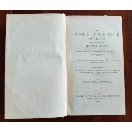 481 - Two volumes of 'Justice of the Peace' by Humphreys. An English-Irish Dictionary, 1943. 'The Pleasure... 