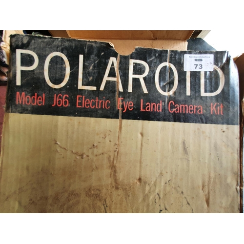 73 - A Polariod J66 Land Camera Kit in original box.