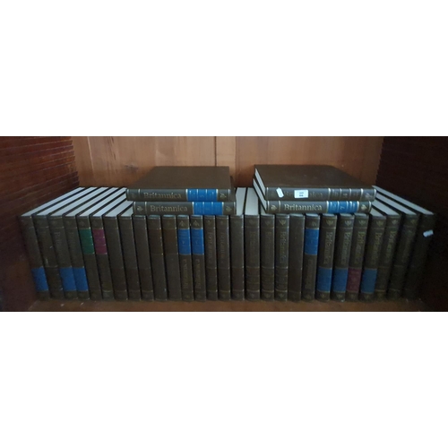 96 - A large quantity of Encyclopedia Britannica.