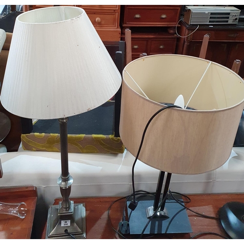 250 - Two good Table Lamps.