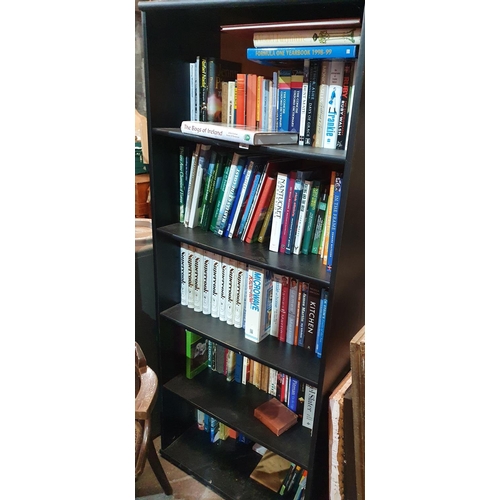 261 - A very large quantity of Books in an open bookcase.