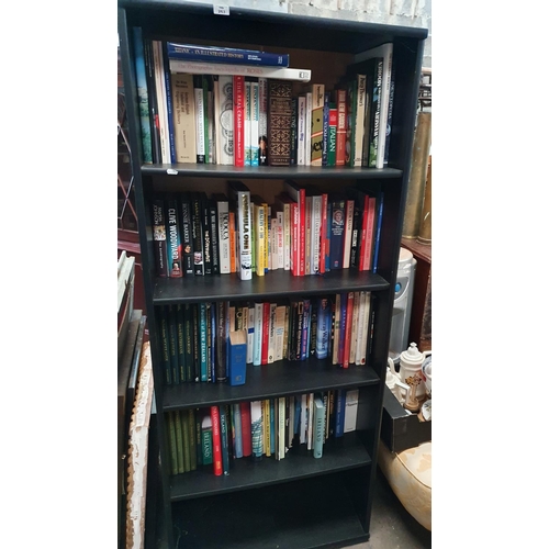 263 - A very large quantity of Books in an open bookcase.