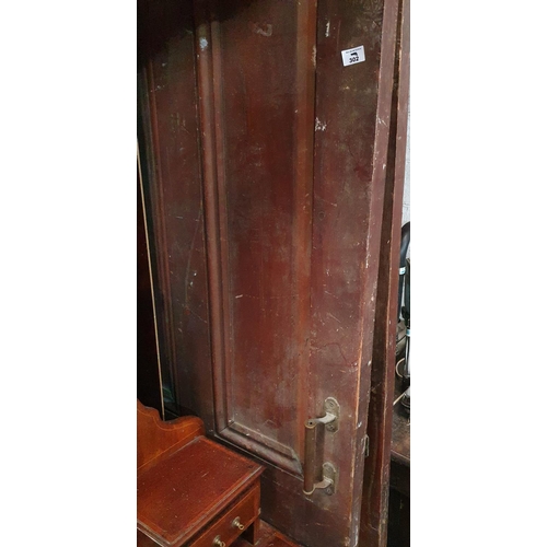 302 - Two good 19th Century Pitch Pine Doors.