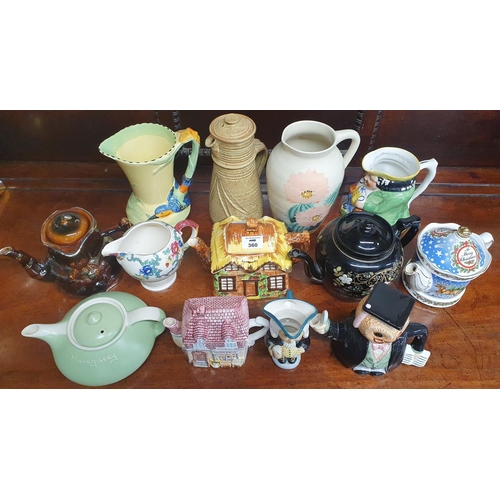 360 - A very large quantity of Jugs and Teapots.