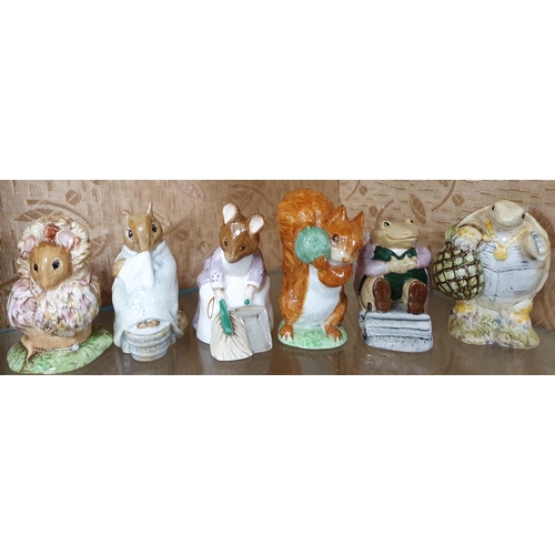 473 - A selection of six Beatrix Potter Figures.