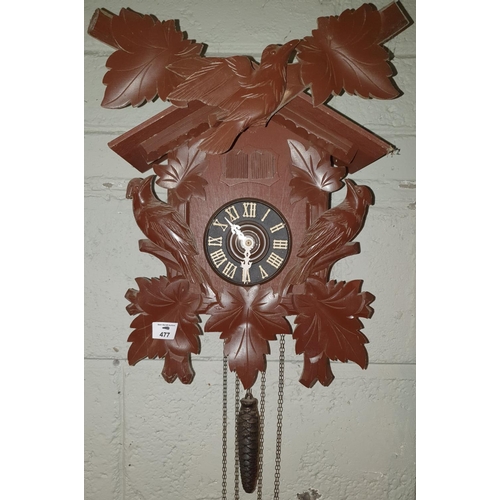 477 - A 20th Century Cuckoo Clock.