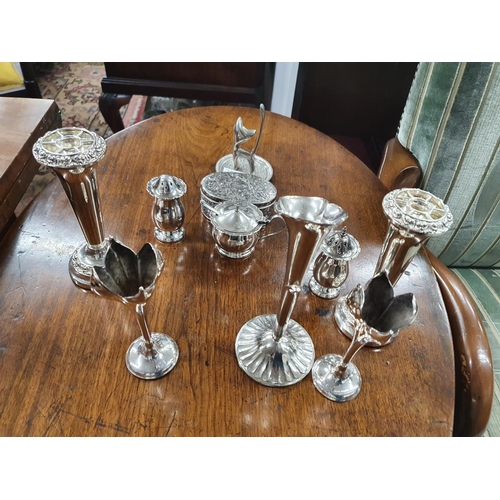 680 - A really good quantity of Silver Plated Items.