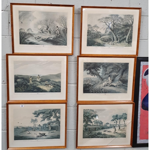 520 - A good set of Le Chasse Coloured Prints.