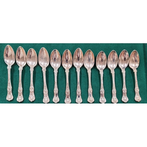 570 - A fantastic Silver Flatware dinner Service consisting of 12 Silver Table Spoons approx 40 ozs, 12 De... 