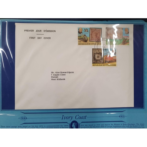 580 - A large quantity of First Day Covers of British Commonwealth.