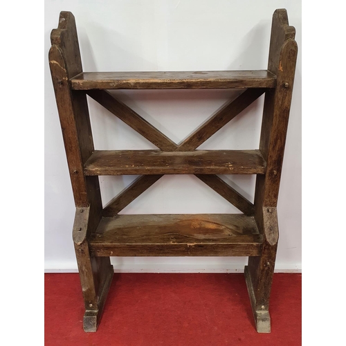 93 - GREAT HALL-KATTEGAT: A Painted Timber Shelves.