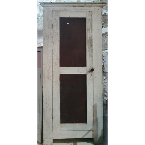 402 - A 19th Century Pine Meat Cabinet, kitchen cabinet and corner unit.