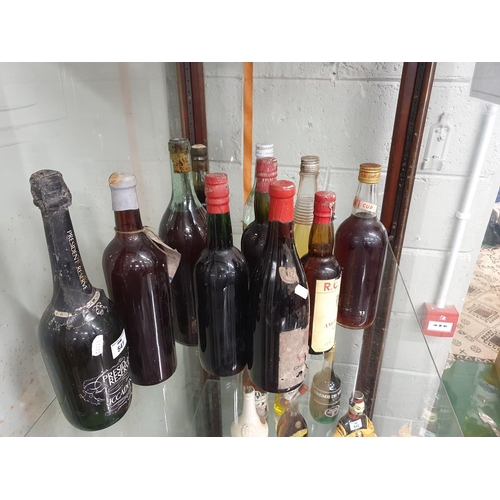 541 - A good quantity of Vintage Spirits and Wine.