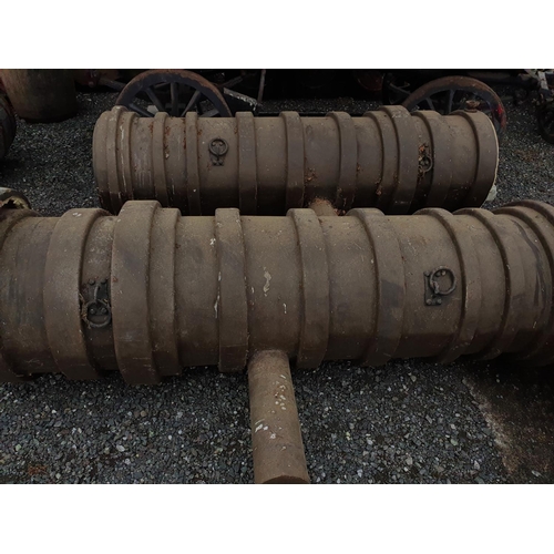 996 - Two very large Prop Cannon Barrels.