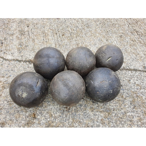 997 - A good quantity of large Cannon Balls.