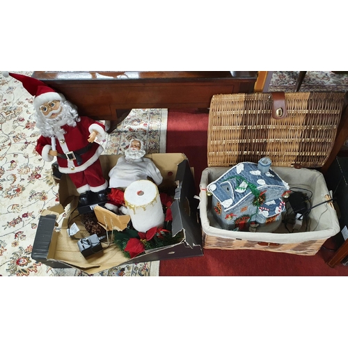 497a - A quantity of Household Items to include Christmas items.