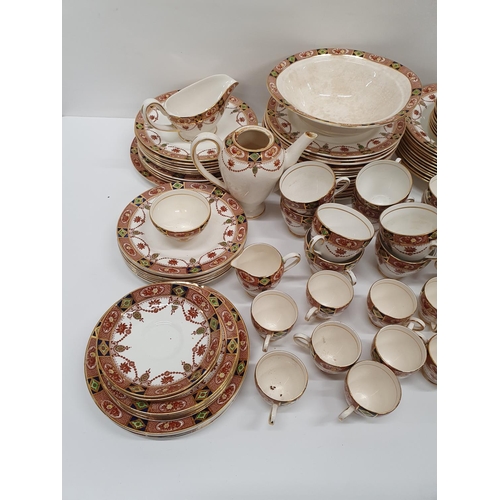 463 - A very large quantity of Arklow pottery Dinner Wares. Approx 131 pieces.