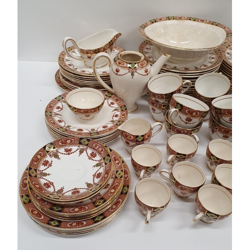 463 - A very large quantity of Arklow pottery Dinner Wares. Approx 131 pieces.