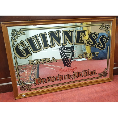 97 - A really good Guinness Extra Stout Pub Mirror.