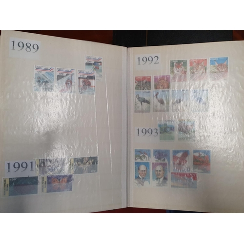 504 - Stamps: A large quantity of World Stamps in various stock books.
