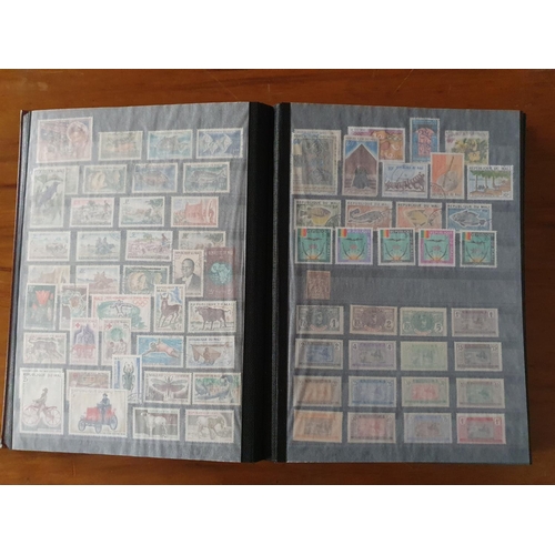 340 - Stamps: A large Ivory Coast to Portuguese colonies, Africa collection in 60 page stockbook.