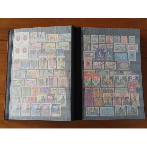 342 - Stamps: A large Abu Dhabi to Jordan, Middle East collection in 60 page stockbook.