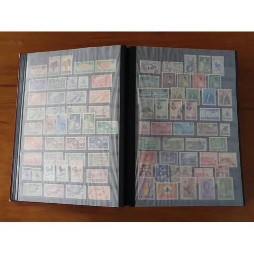 343 - Stamps: A large Kuwait to Yemen, Middle East collection in 60 page stockbook.