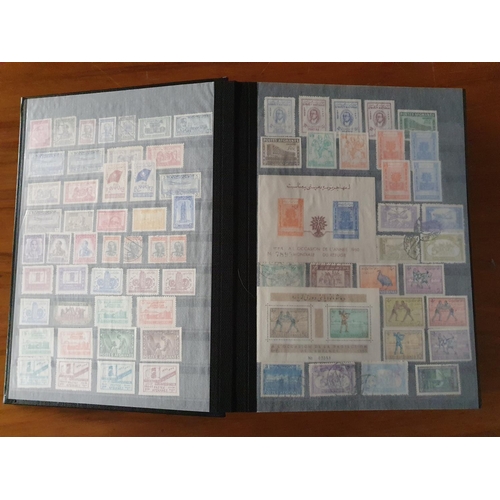 344 - Stamps: A large Afghanistan to Tibet, East Asia collection in 60 page stockbook.