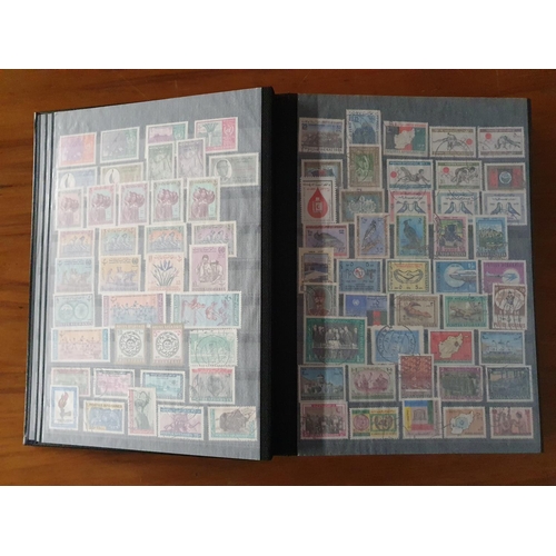 344 - Stamps: A large Afghanistan to Tibet, East Asia collection in 60 page stockbook.