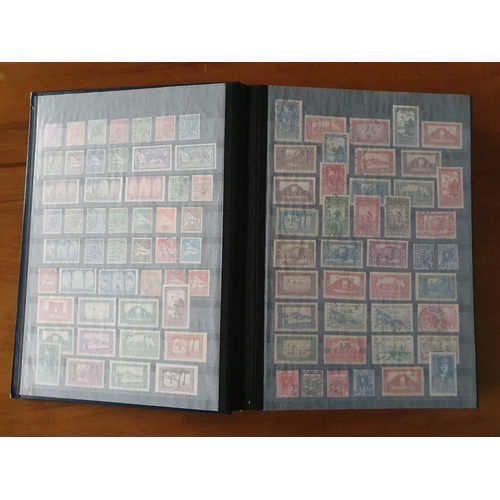 345 - Stamps: A large Algeria to Ethiopia, Africa collection in 60 page stockbook.