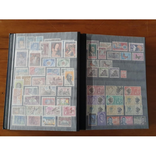 345 - Stamps: A large Algeria to Ethiopia, Africa collection in 60 page stockbook.