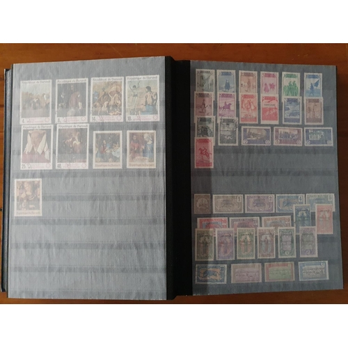 345 - Stamps: A large Algeria to Ethiopia, Africa collection in 60 page stockbook.